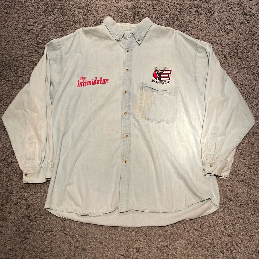Vintage the intimidator button up